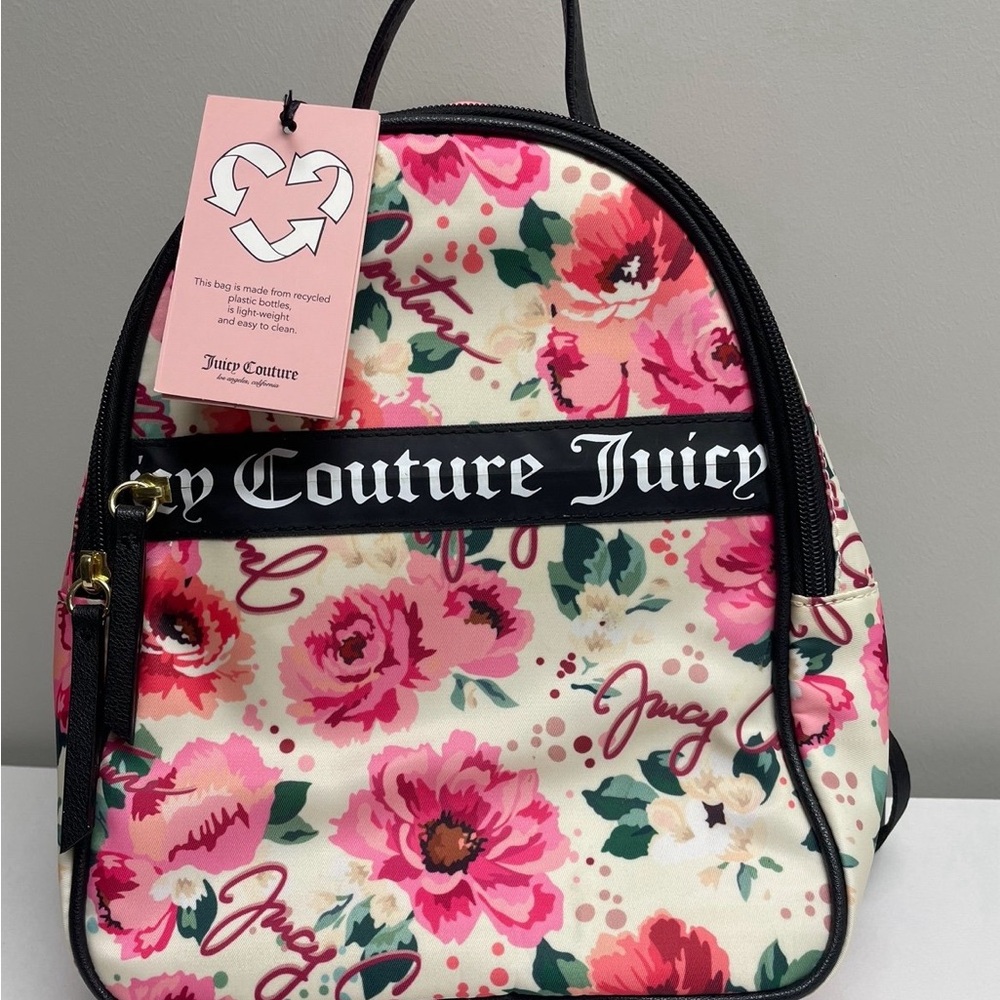 Juicy Couture Pick Your Petal Mini Backpack Floral Flowers New with Tags